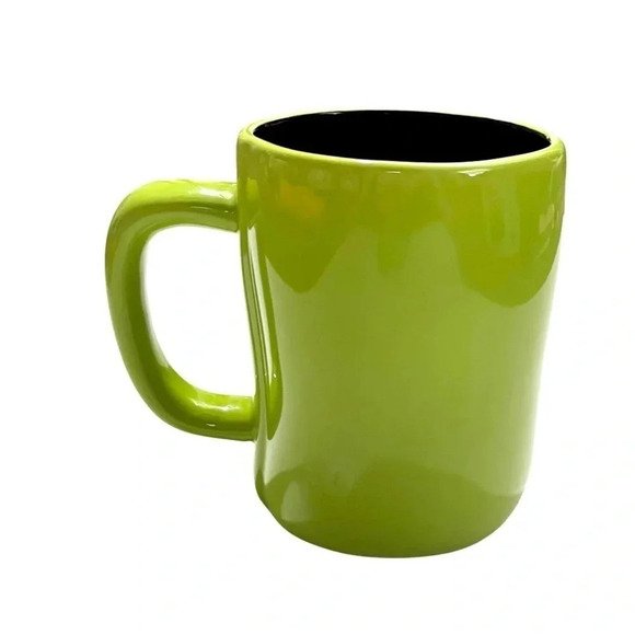 NEW Rae Dunn “Witch, Please” Lime Green Large Coffee Mug - Picture 2 of 4